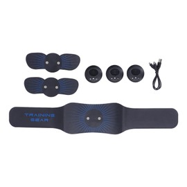 Electric Micro Current Abdominal Toning Belt 6 Modes 9 Strength Levels ABS Fitness Belt Home Office Fitness Workout Equipment