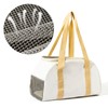 Cat Carrier Bag Large Space Breathable Comfortable Fashionable Portable for