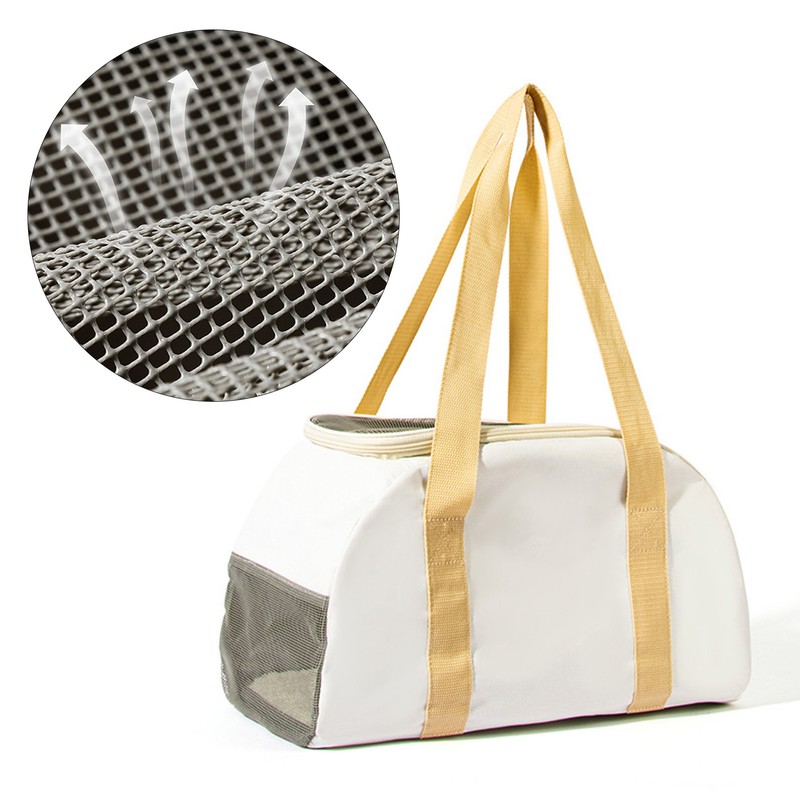 Cat Carrier Bag Large Space Breathable Comfortable Fashionable Portable for