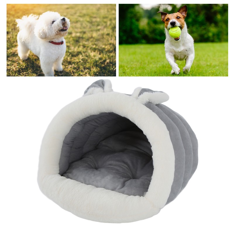 Rabbit Ears Cat and Dog Kennel Machine Washable Semi Enclosed