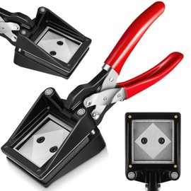 Yeaqee Handheld Passport Photo Cutter Photo ID Die Cutter Punch Picture Paper Punches for Home Office Family(2 x 2 Inch)