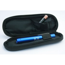 ICE Medical LED Nurses Penlight/Pentorch Pocket Torch Light Reusable with Pocket Clip for Pupil Exam Doctor Paramedic (Blue, 1 x Penlight with Case)