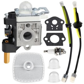 HUSWELL SRM-230 Carburetor for ECHO SRM-210 GT-200R HC-150 PE-200 PPF-210 PAS-230 Weed Eater String Hedge Trimmer Edger W Spark Plug Primer Bulb Air Filter kit