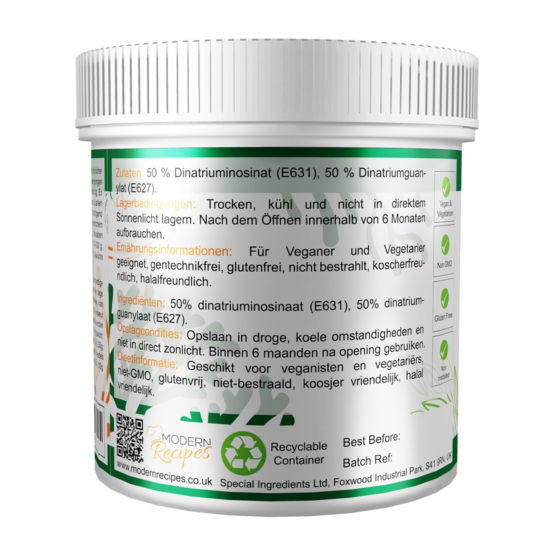 Flavour Enhancer 100g Allergen Free Replacement for MSG - Vegan,