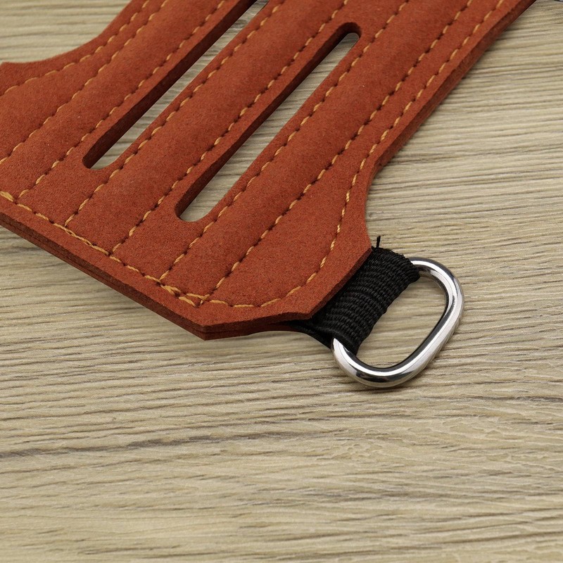 SG Store Outdoor Archery Arm Guard with Reverse Hair, Brown,