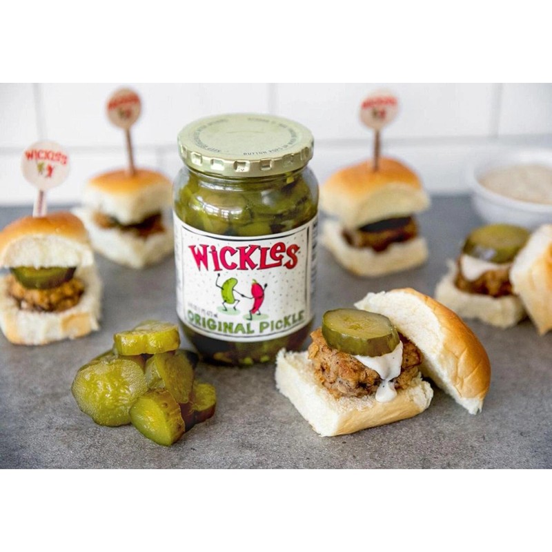 Wickles Wicked Pickle Sandwich Chips 2 Pack 16 Oz Total