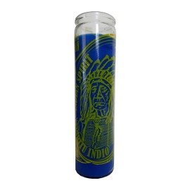 Indian Spirit (Espiritu Indio) Blue Candle