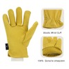 OLSON DEEPAK Leather Gardening Gloves for Men and Women, Soft