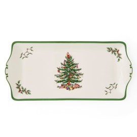 Spode Christmas Tree Sandwich Tray