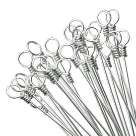 NIDAYE 14 Foot Long Bale Wire, 14 Gauge Single Loop Bundle Baling Wires, 160 Pieces Galvanized Baler Wire for Horizontal and Vertical Closed Door Manual Tie Balers