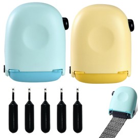 Data Defender Roller Stamp Set, 2 Pcs Address Blocker Stamp with 5 Ink Roller