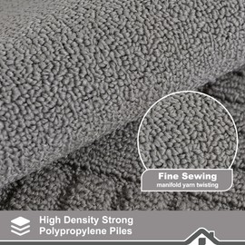 BEQHAUSE-Kitchen-Rugs-Washable-Kitchen-Mats-for-Floor Non-Slip Kitchen Mat Absorbent Kitchen Runner Rug with TPR Non Skid Backing,Grey,24”x60”