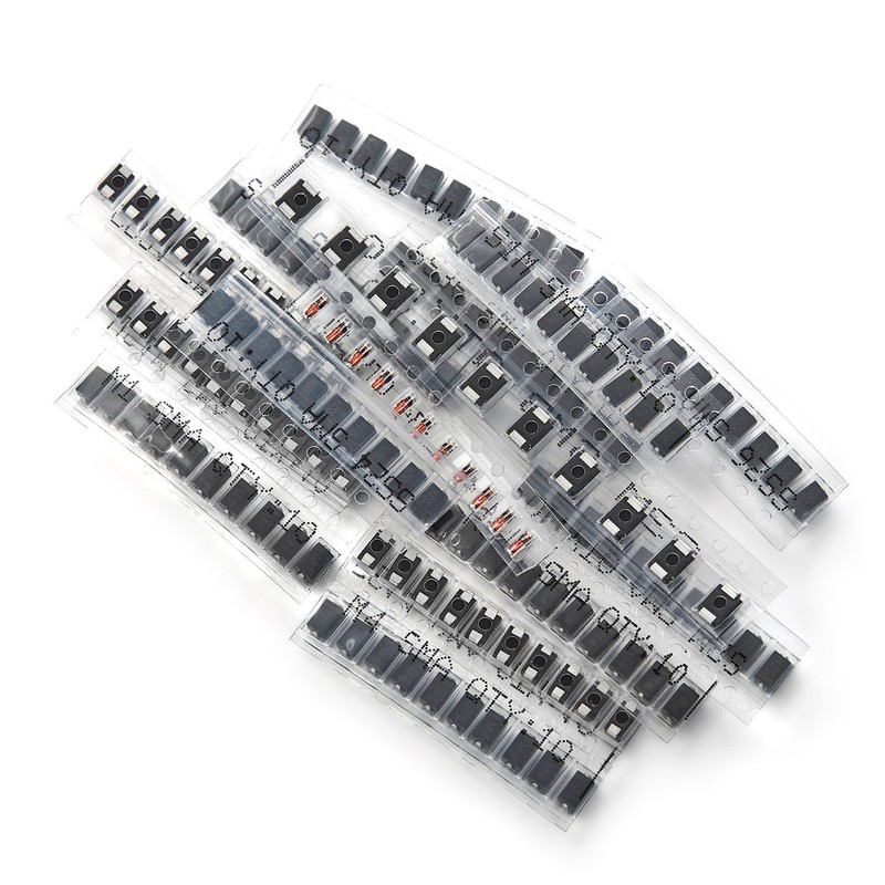 Chanzon SMD Fast Switching/Schottky/Rectifier Diode Assorted Kit (15 Values Total