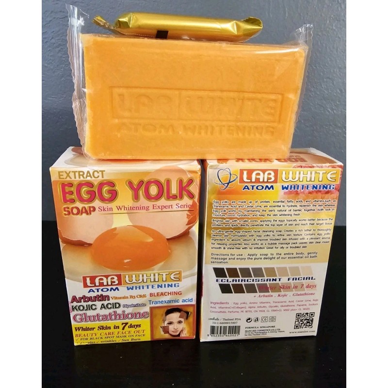 SIAM LEE 1× Bar Lab white Egg Yolk Glutathione Lightening