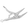 Long Needle Locking Pliers Galvanized Stainless Steel Tooth shaped Jaw
