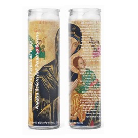 Gifts by Lulee, LLC Set of 2 Our Lady of Perpetual Help Prayer Candles 2 Veladoras De Nuestra Senora Del Perpetuo Socorro