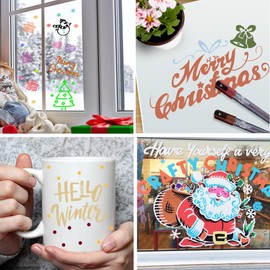 STATIONERY ISLAND Chalk Pens for blackboard, Liquid Chalk Markers for Chalkboard and Glass, Wipeable Chalk pens for Window Drawing,Earth Tone