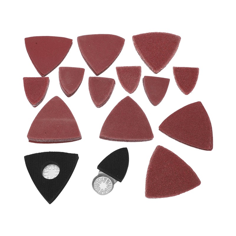 Oscillating Tool Sanding Pad Kit Triangular Finger Accessories 60 80