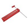 Hole Jig Wood Dowel Punch Locator 10 in 1 45°