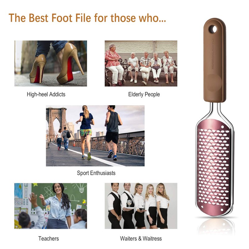 Pedicure Foot File Callus Remover - Large Foot Rasp Colossal