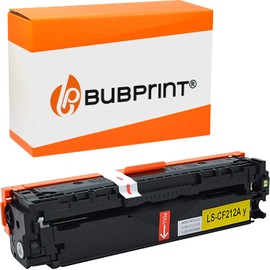 Bubprint Toner Compatible to Replace HP 131A CF212A for Laserjet Pro 200 Color MFP m276nw M276n M251n M251nw Yellow