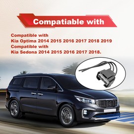 Dunviku Blower Motor Cooling Fan Resistor, Pigtail Connector Compatible with Kla Optima 2014-2019 Compatible with Kia Sedona 2014-2018# WRK4K-MA59 WRK4KMA59