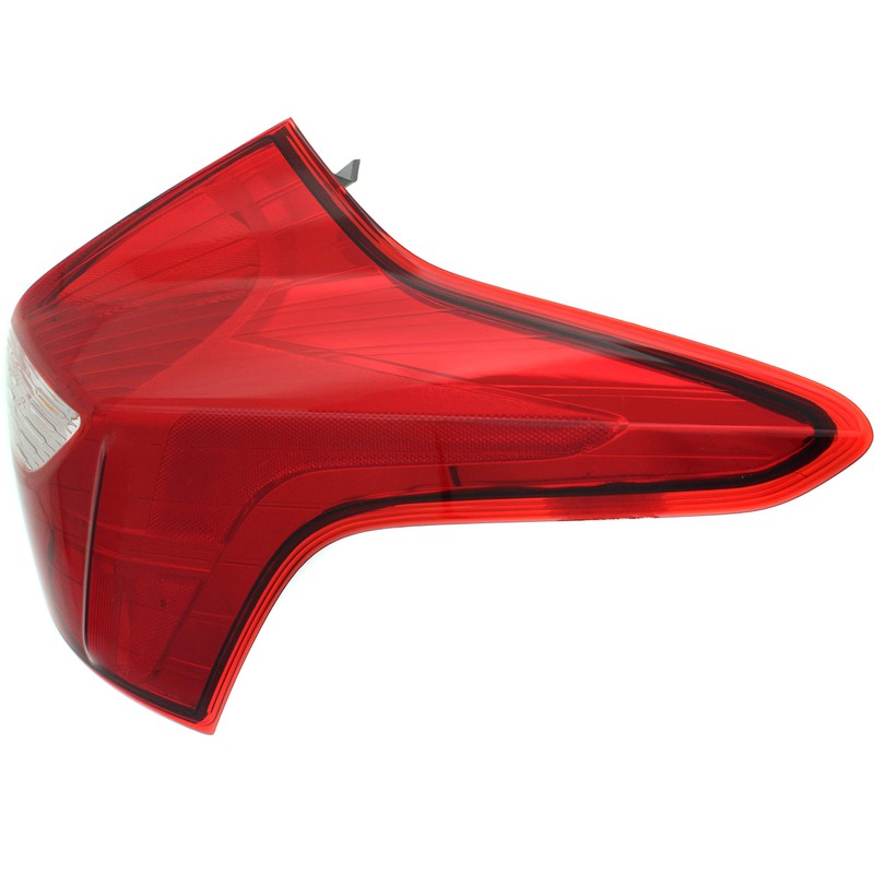 Evan Fischer Tail Light Assembly Compatible with 2012-2014 Ford Focus