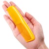 Leinuosen 12 Pieces Hair Combs Set Pocket Plastic Fine Tooth