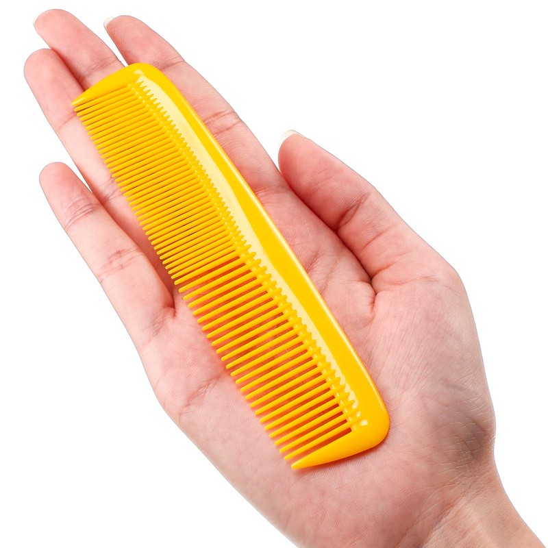 Leinuosen 12 Pieces Hair Combs Set Pocket Plastic Fine Tooth