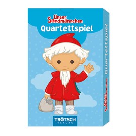 Trötsch Unser Sandmännchen Quartet Game: Card Game Memory Game Educational Game