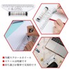 RICISUNG Rolling Ruler, 5.9 inches (15 cm), Parallel Rolling Ruler,