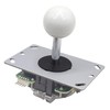 SANWA JLF-TP-8YT Original Joystick White - for Arcade Jamma Game