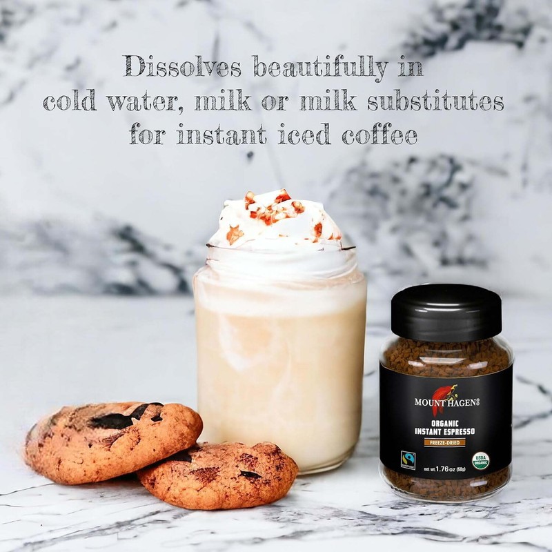 Mount Hagen instant espresso powder