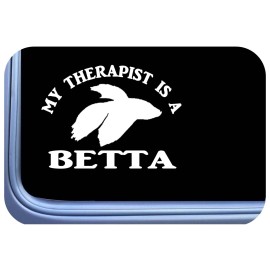 EZSTIK Betta Sticker Therapy OS 647 vinyl 6" Decal Sticker fish bowl