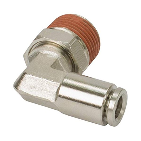 VIAIR 11446 1/4" NPT(M) to 1/4" Airline 90 Degree Swivel