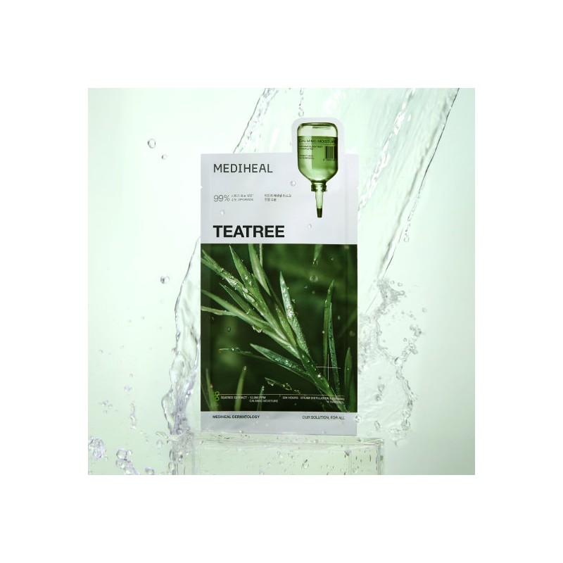 Mediheal Tea Tree Essential Mask Soothing & Moisturizing 20 Sheets