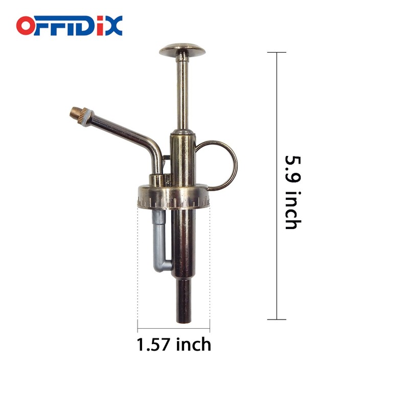 OFFIDIX Sprayers Watering Nozzles Replacement for Bottles Plastic Slivery Nozzle