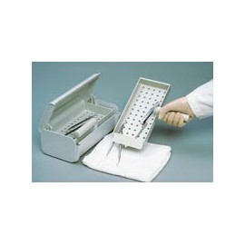 1158586 PT# 35-697 Tray Sterilization Tap & Slide 10x3x5' Gray Ea Made by Pascal Co Inc