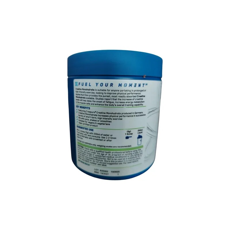 Applied Nutrition Creatine Monohydrate Creapure 250g Sin Sab