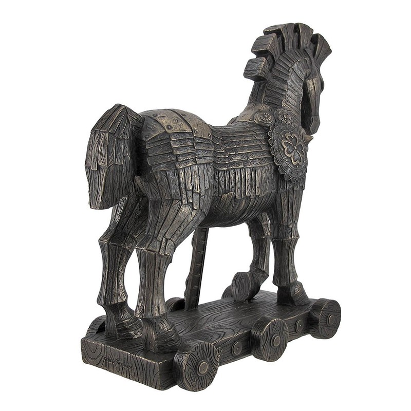 Veronese Design 10 3/8 Inch Greek Trojan Horse Home Decor