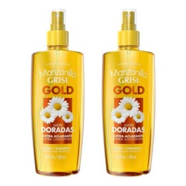 2 Loción Capilar Grisi Manzanilla Extra Aclarante 250ml
