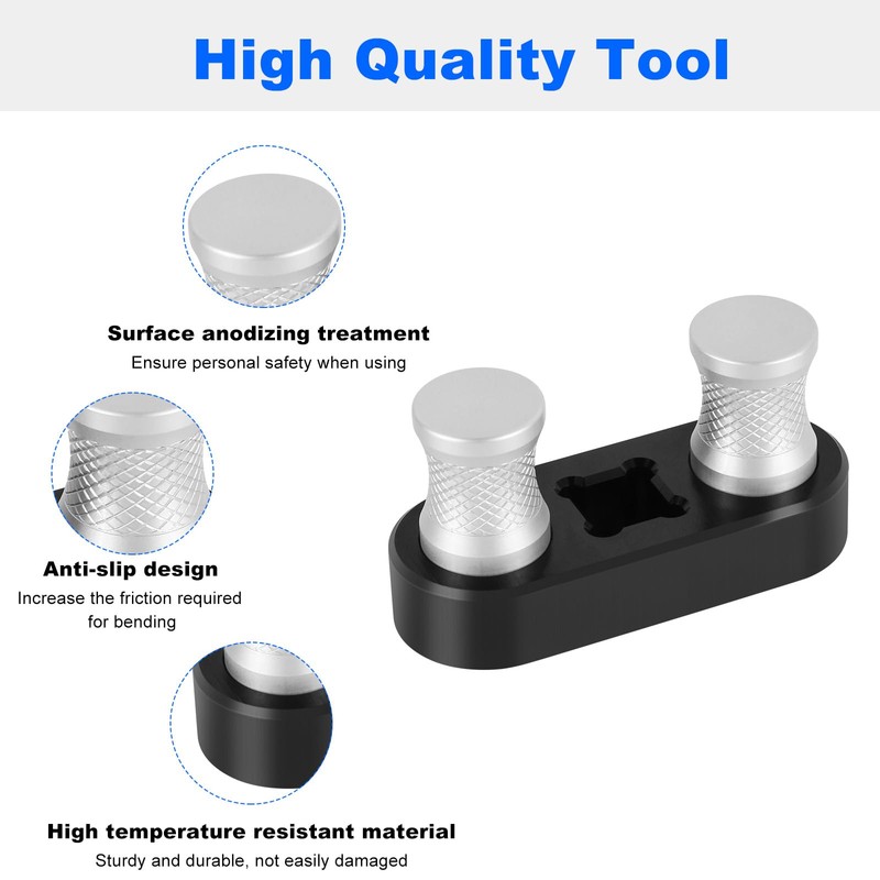 Cable Bender Tool for Most Wires, Works with 1/2" Ratchet