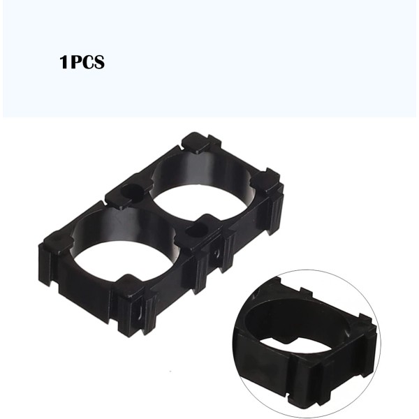 TECHZONE 1PCS 18650 Battery Holder 2-Cell Bracket w/ Protection Board