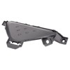 TRQ Front Right Fog Light Hole Cover Black Passenger Side