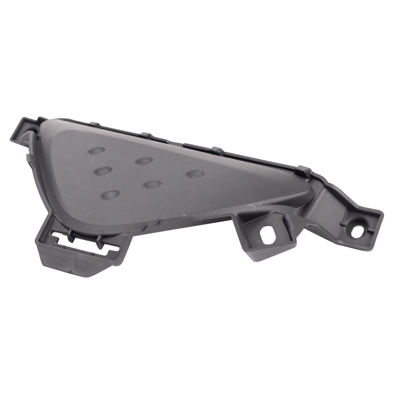 TRQ Front Right Fog Light Hole Cover Black Passenger Side