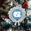 From the Heart 61946 North Carolina Tarheels Wreath Christmas Ornament
