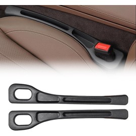 2025 Nuevo Relleno de Huevos para Asientos de Coche, Llenar los Huecos Entre el Asiento y la Consola, Car Seat Gap Storage Box, Universal para Automóvil, SUV, Camión (Negro)