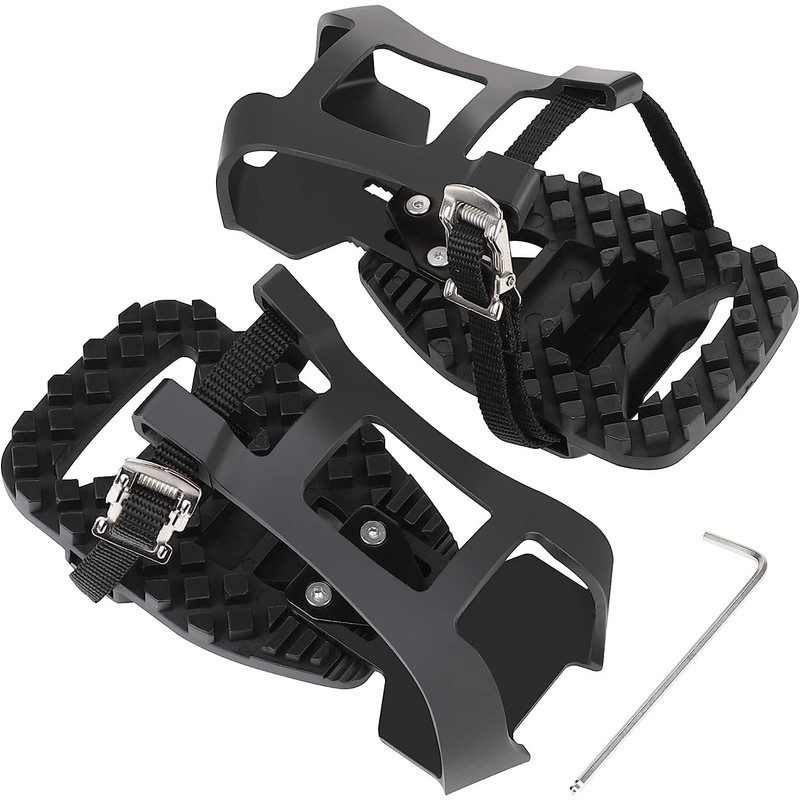 Bike Bicycle Toe Clips Cage ONLY - Compatible with Peloton