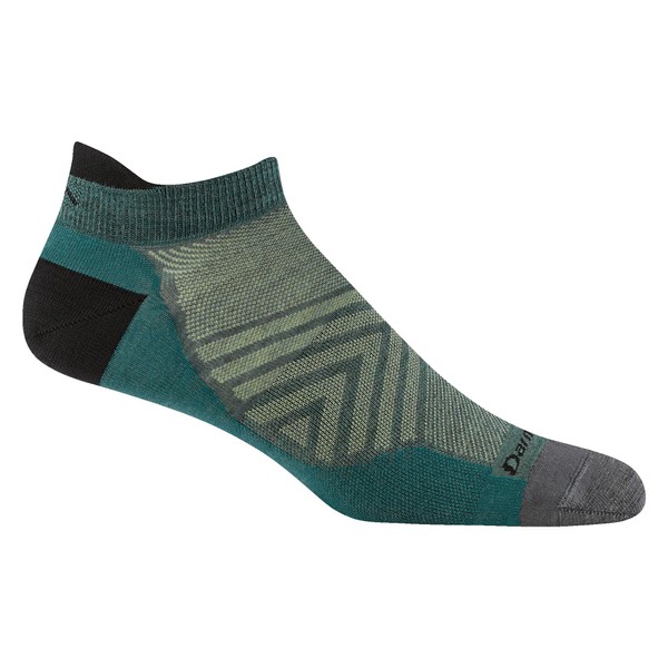 Darn Tough Vermont Run No Show Tab Ultra-Lightweight Teal XL