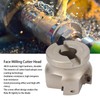 Face Milling Cutter Head 4 Flute 40cr High Hardness Oxidation